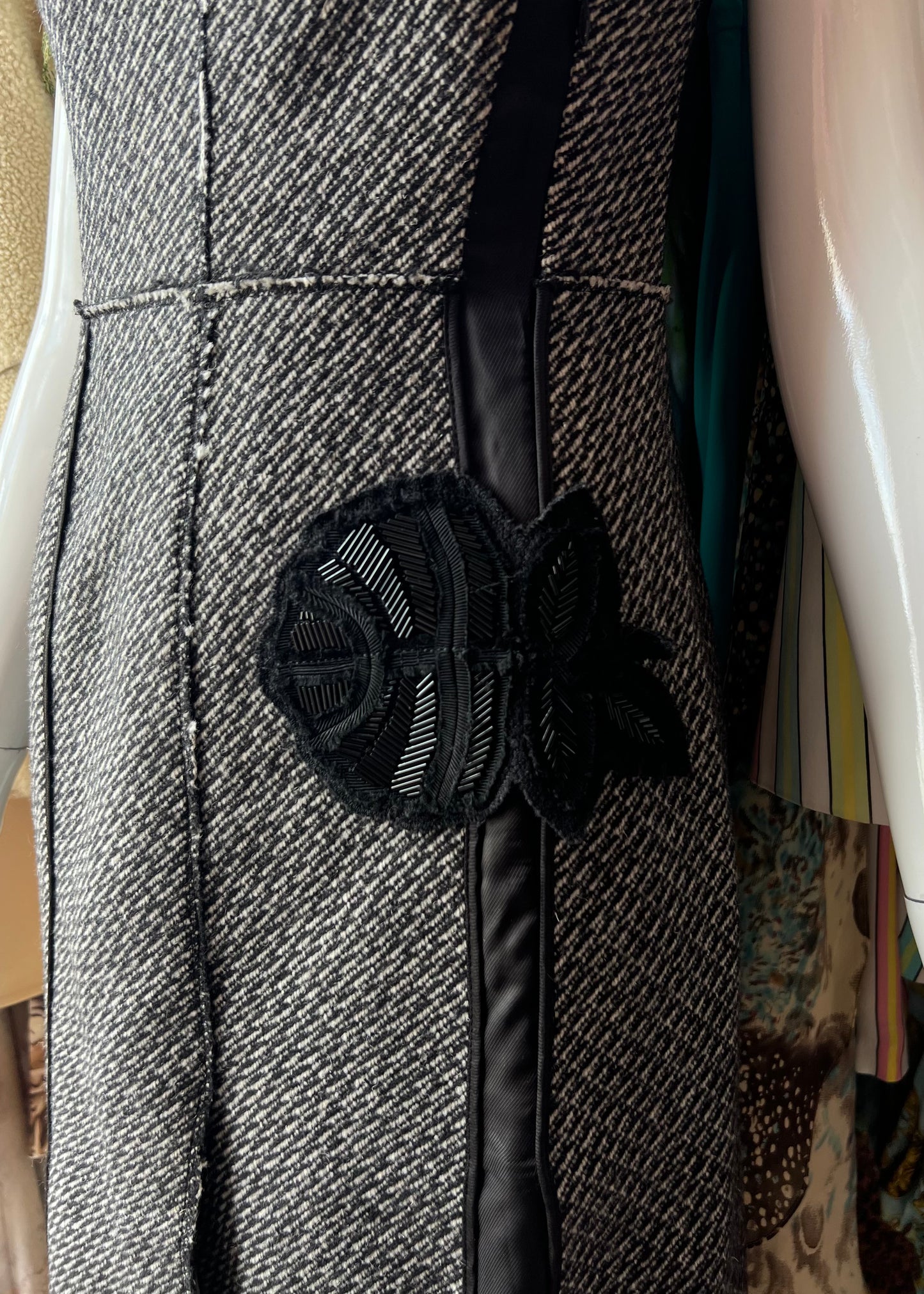 Prada FW2003 Tweed Dress