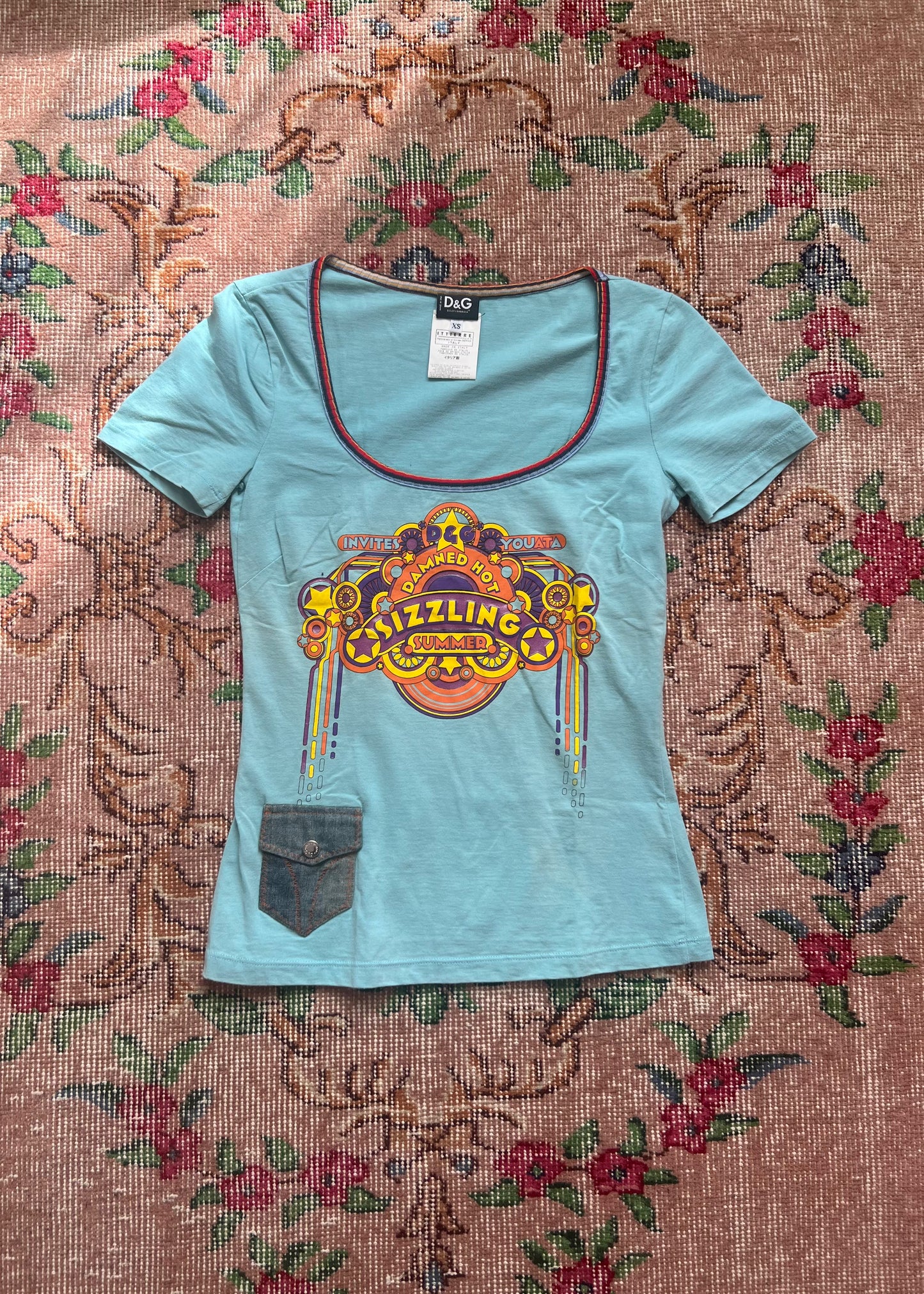 Vintage D&G Sizzling Summer Tee