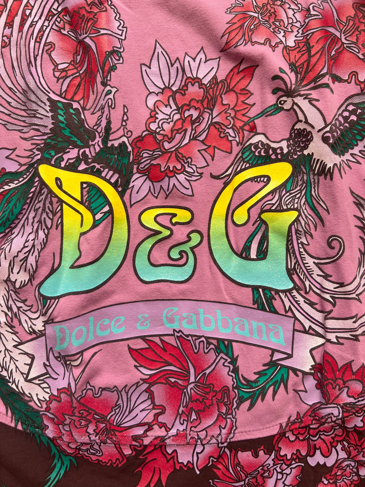 Vintage D&G Psychedelic Tee