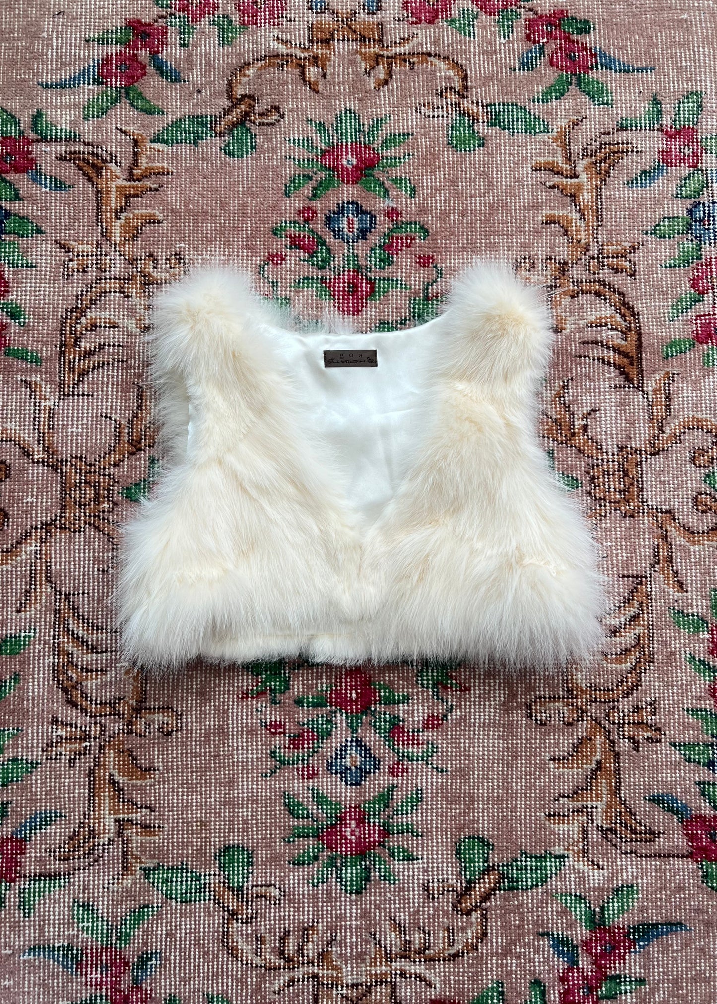 GOA Cropped Fur Vest