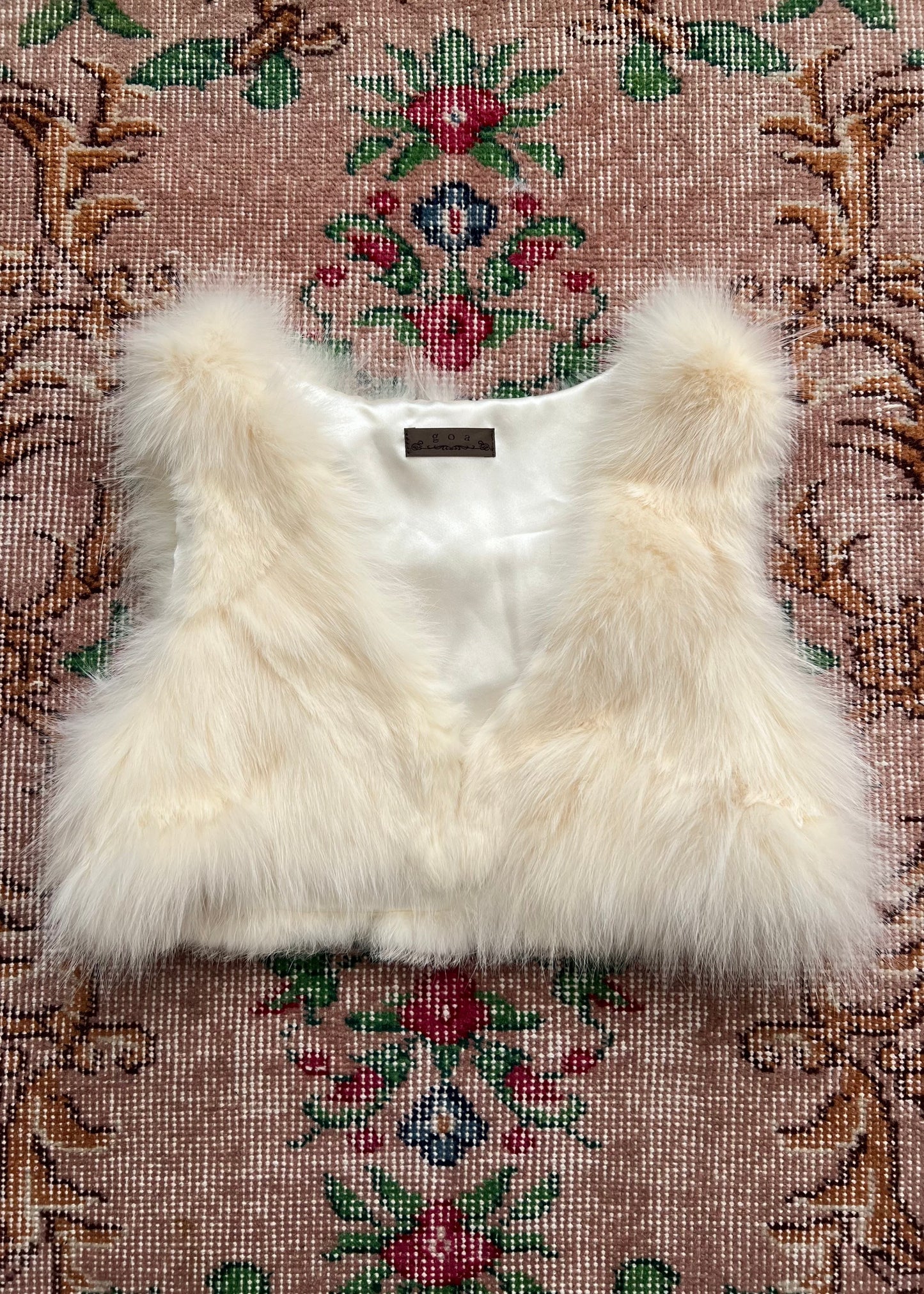GOA Cropped Fur Vest