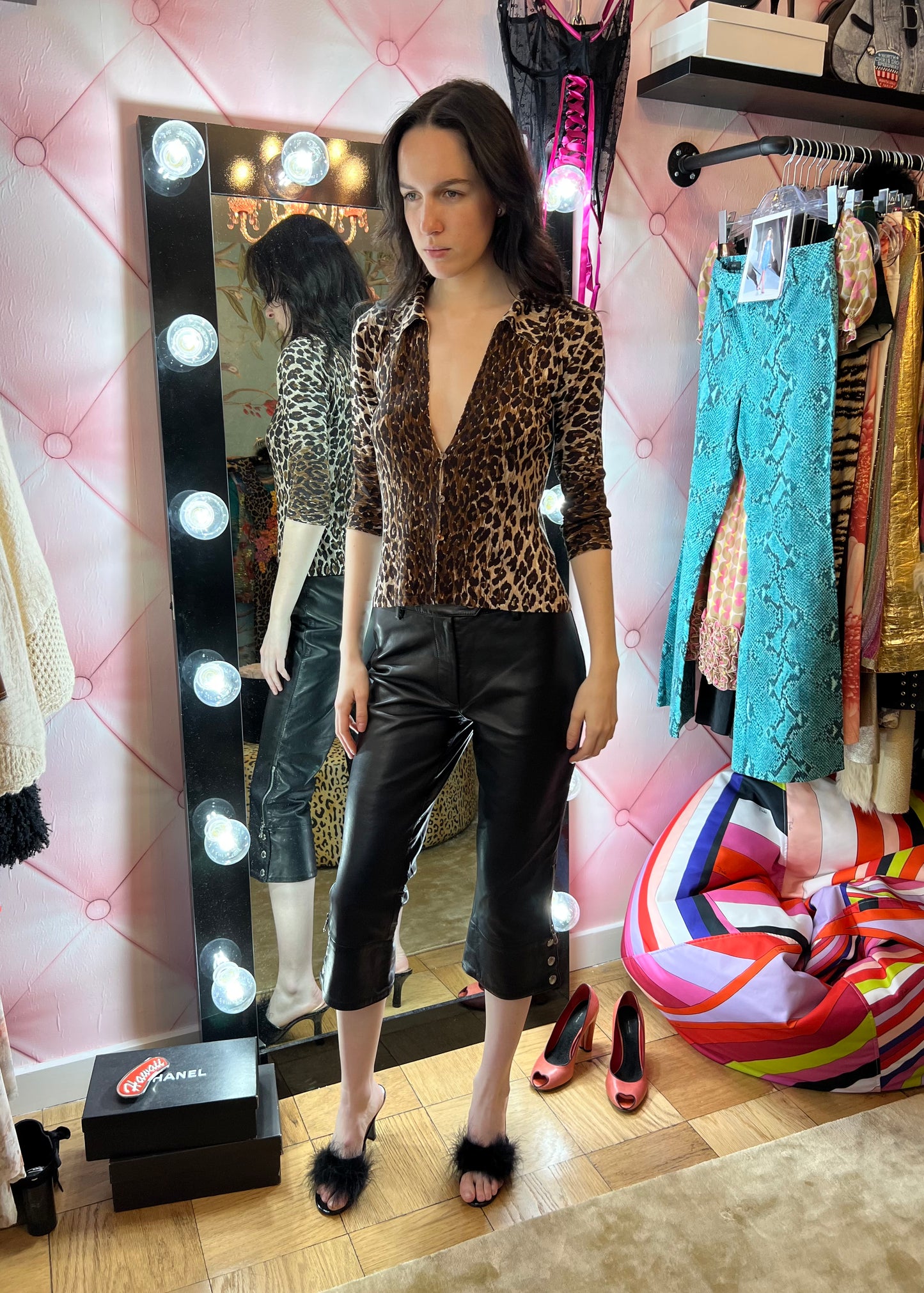 Dolce & Gabbana 1990s Leopard Cardigan