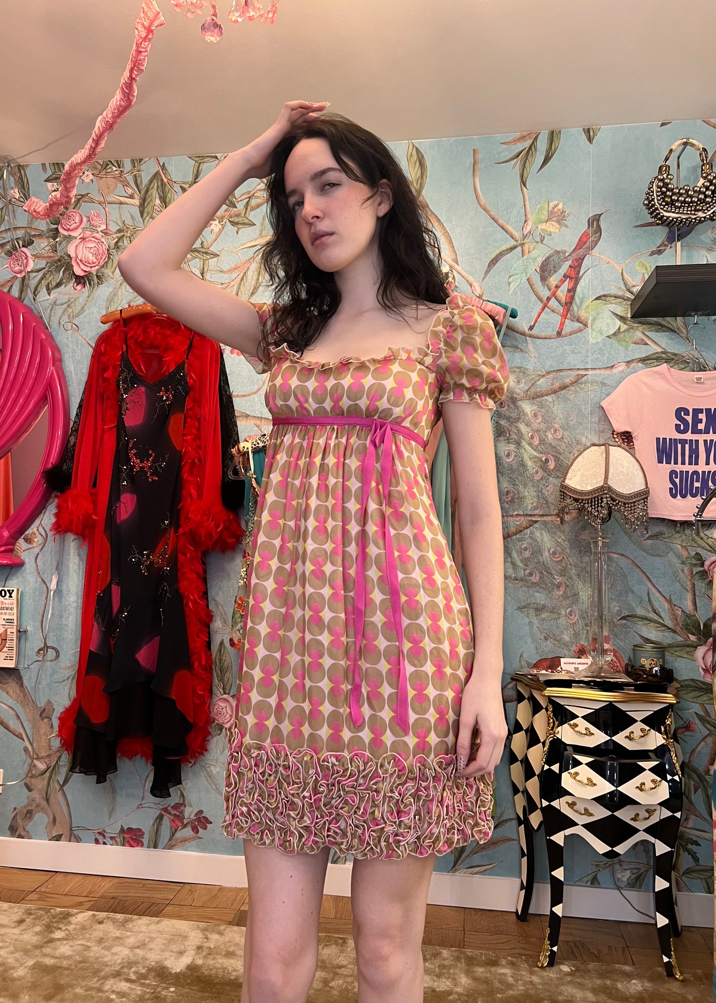 D&G Silk Babydoll Dress