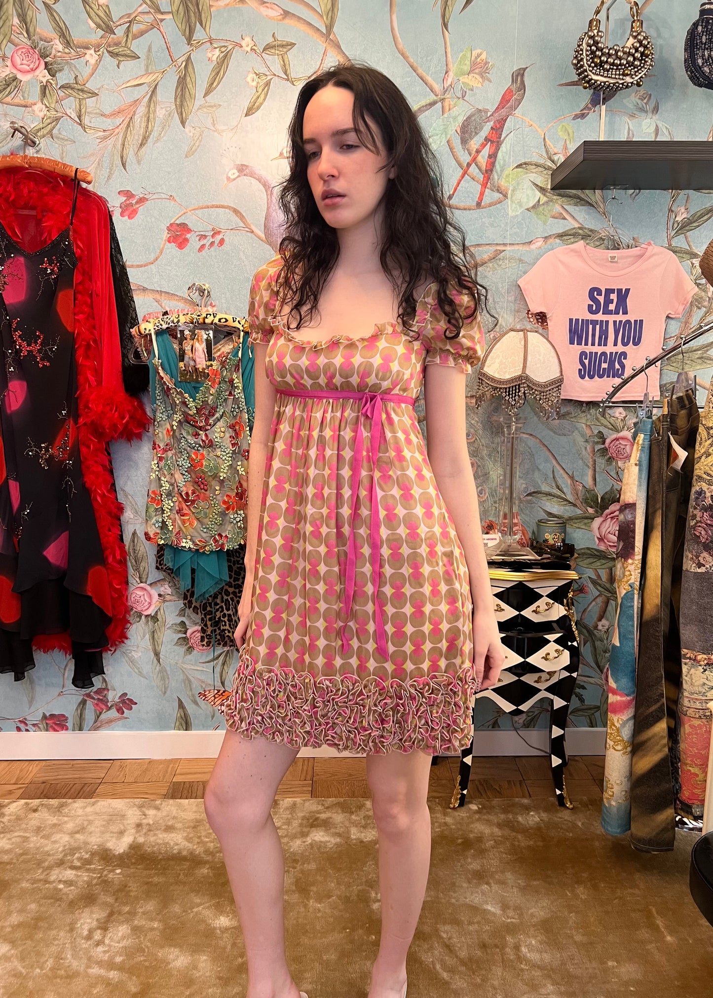 D&G Silk Babydoll Dress