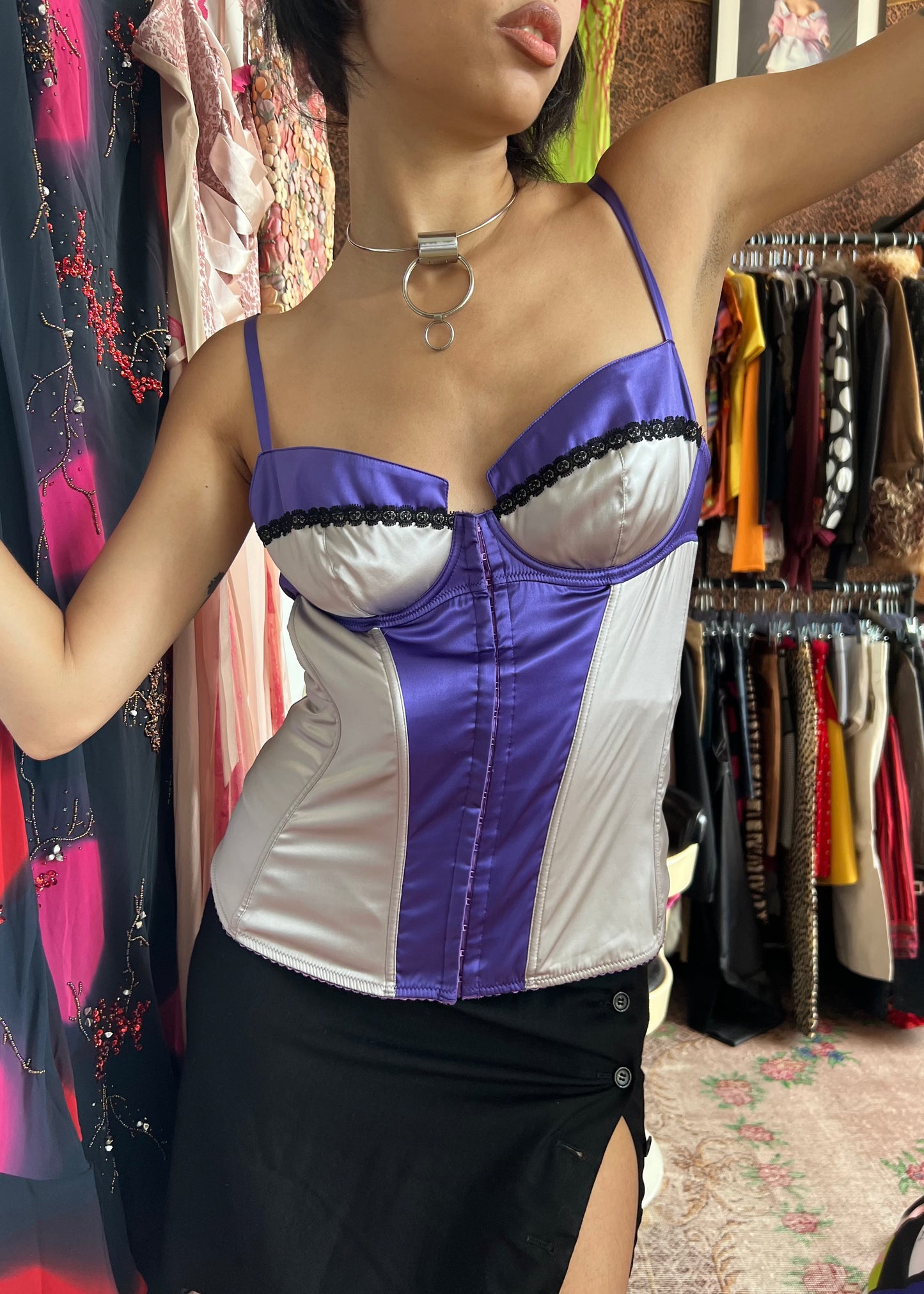 Dolce & Gabbana Silk Bustier