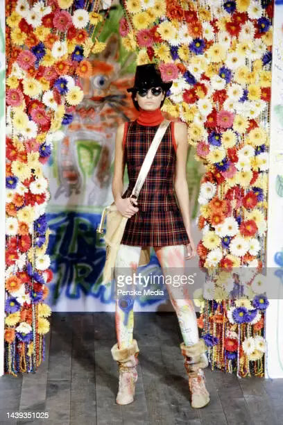 D&G FW2000 Plaid Mini Dress