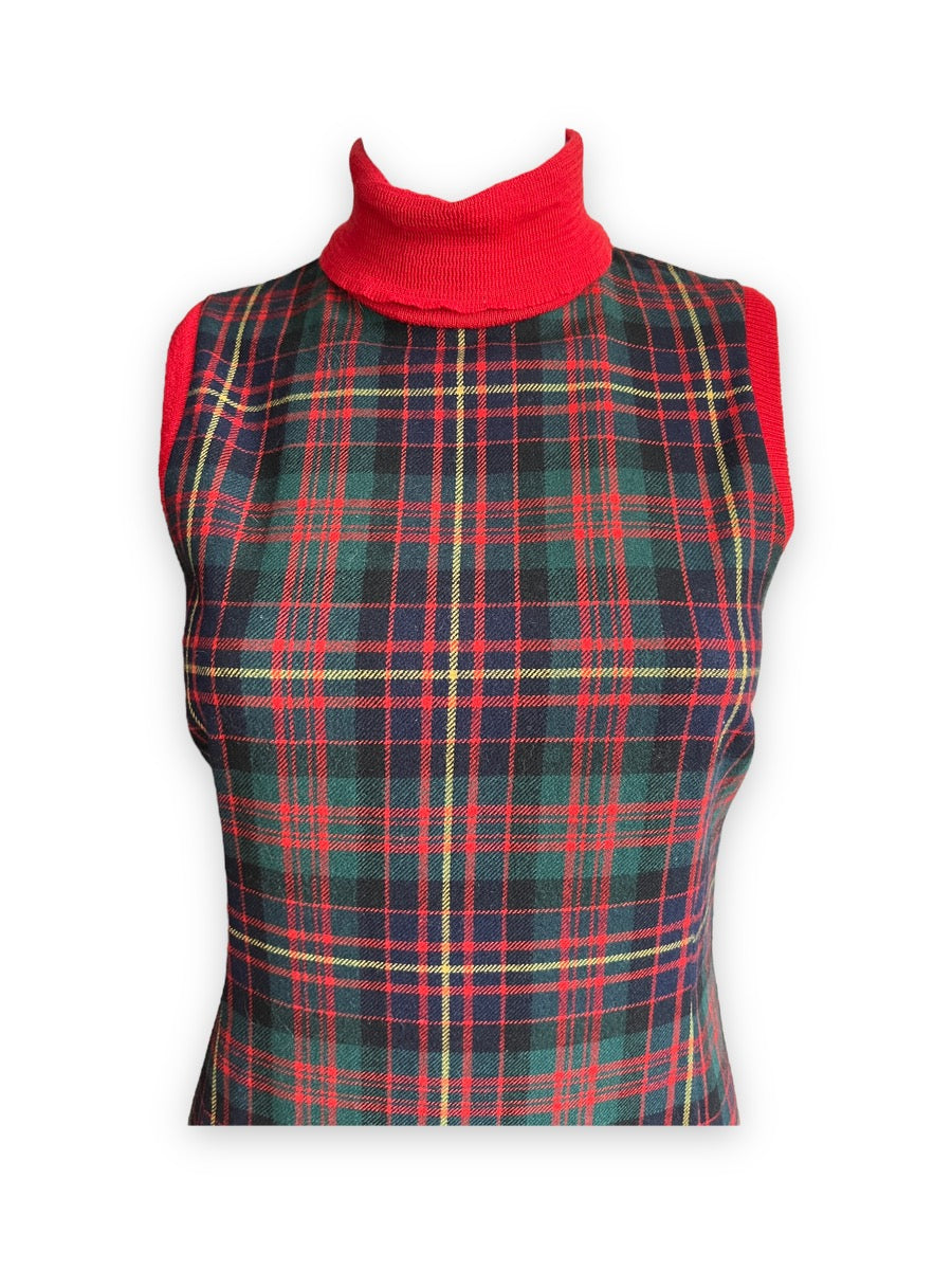 D&G FW2000 Plaid Mini Dress