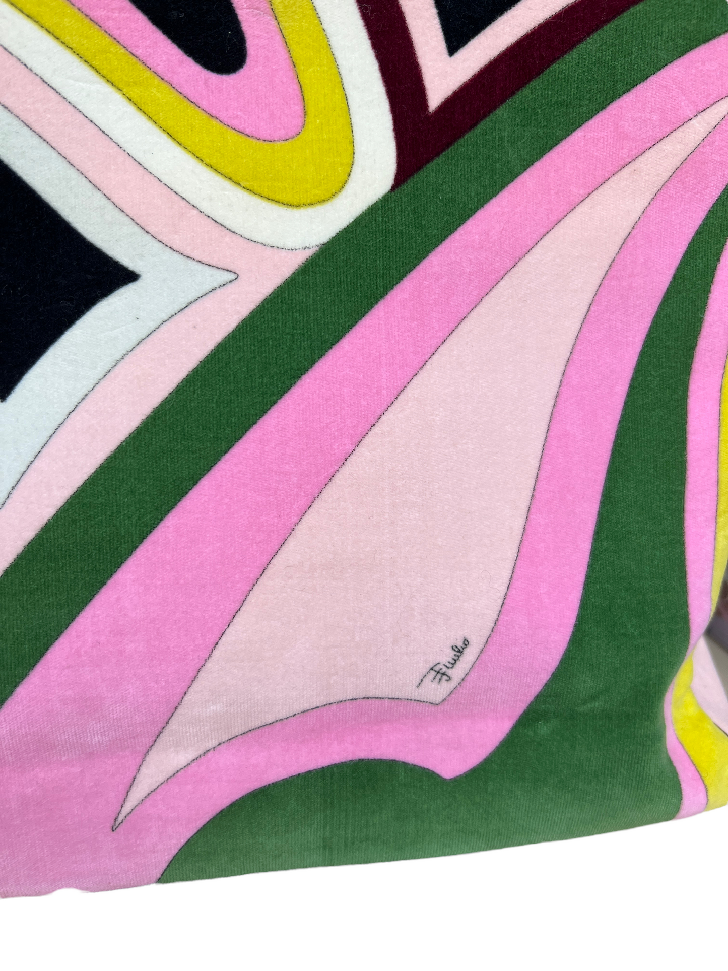 Emilio Pucci Velour Tote