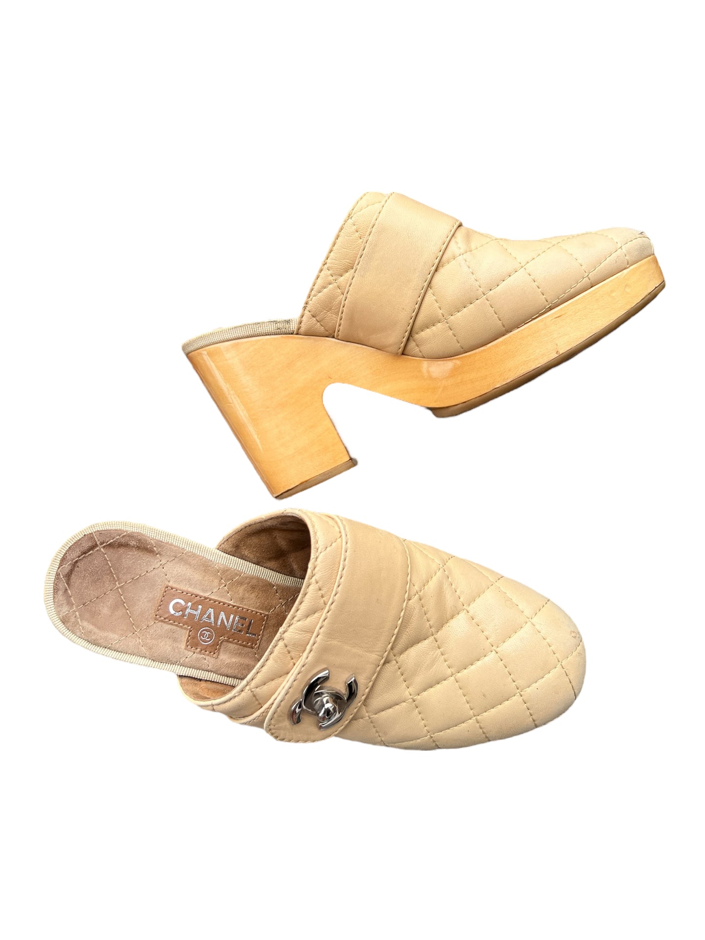 Vintage Chanel Clogs