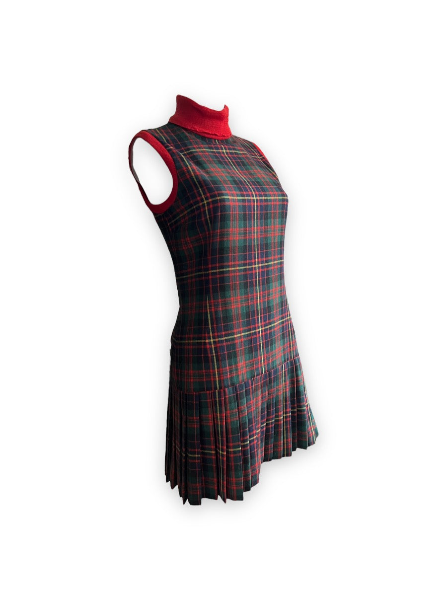 D&G FW2000 Plaid Mini Dress