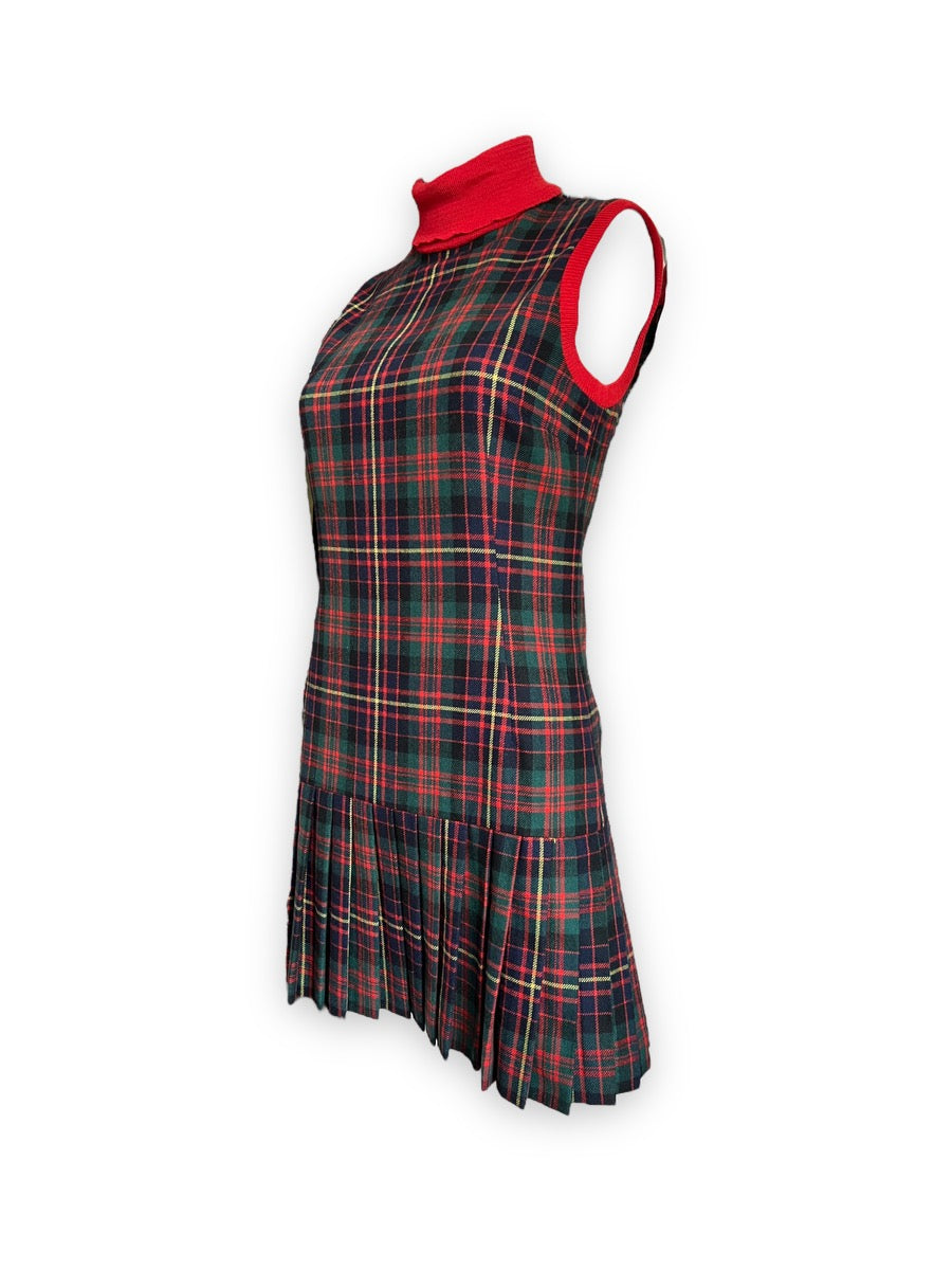 D&G FW2000 Plaid Mini Dress