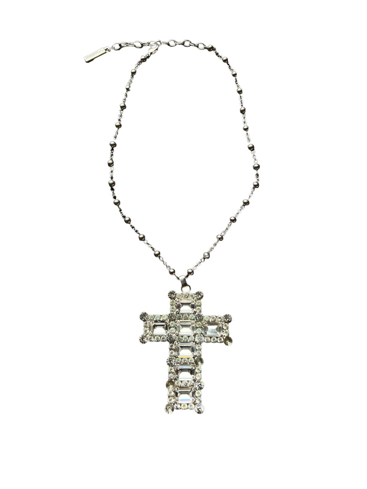 Dolce & Gabbana Crystal Cross Necklace