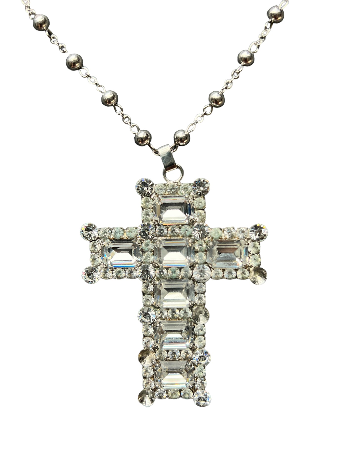 Dolce & Gabbana Crystal Cross Necklace