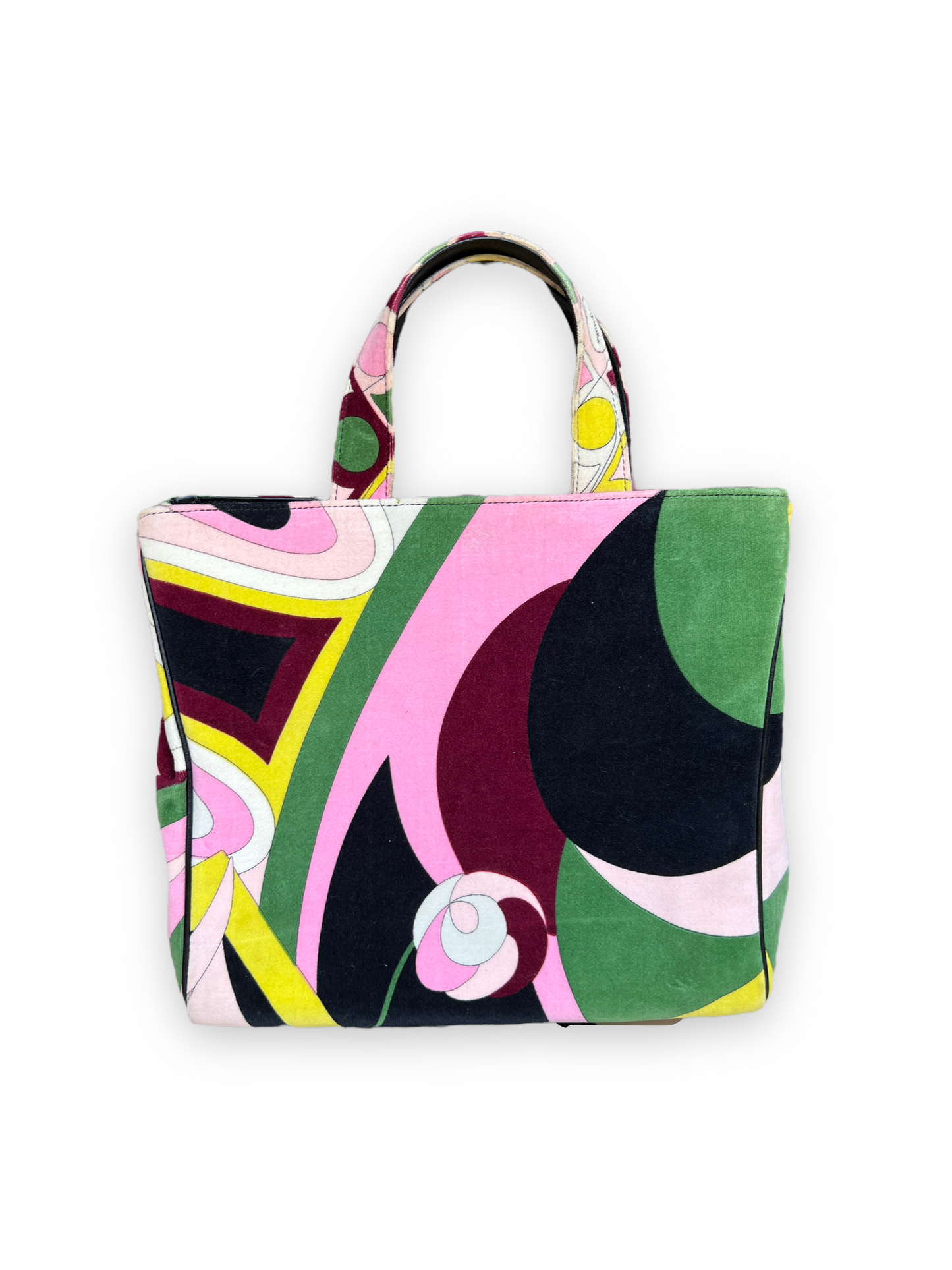 Emilio Pucci Velour Tote