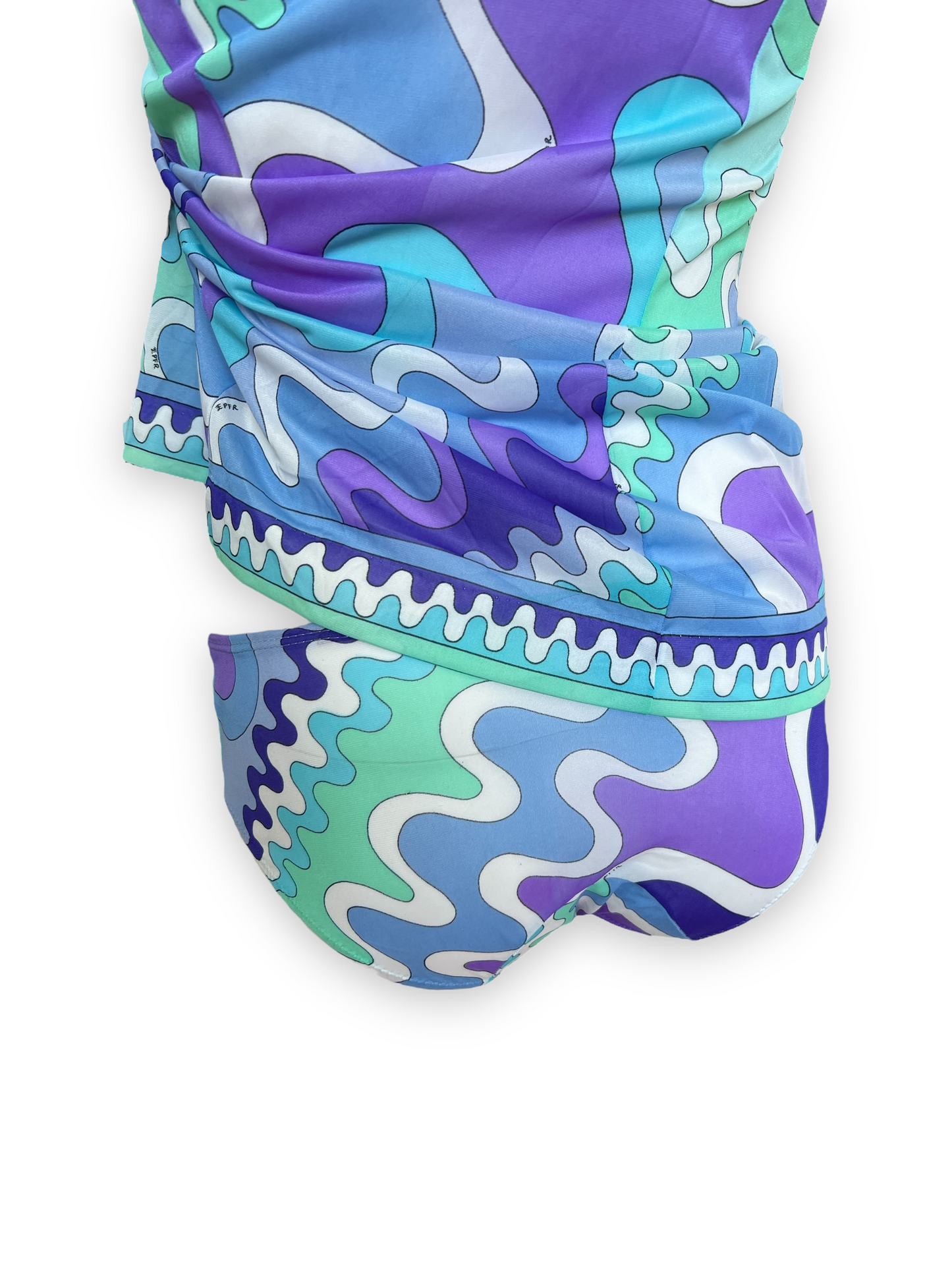 Emilio Pucci Semi-Sheer Lingerie Set