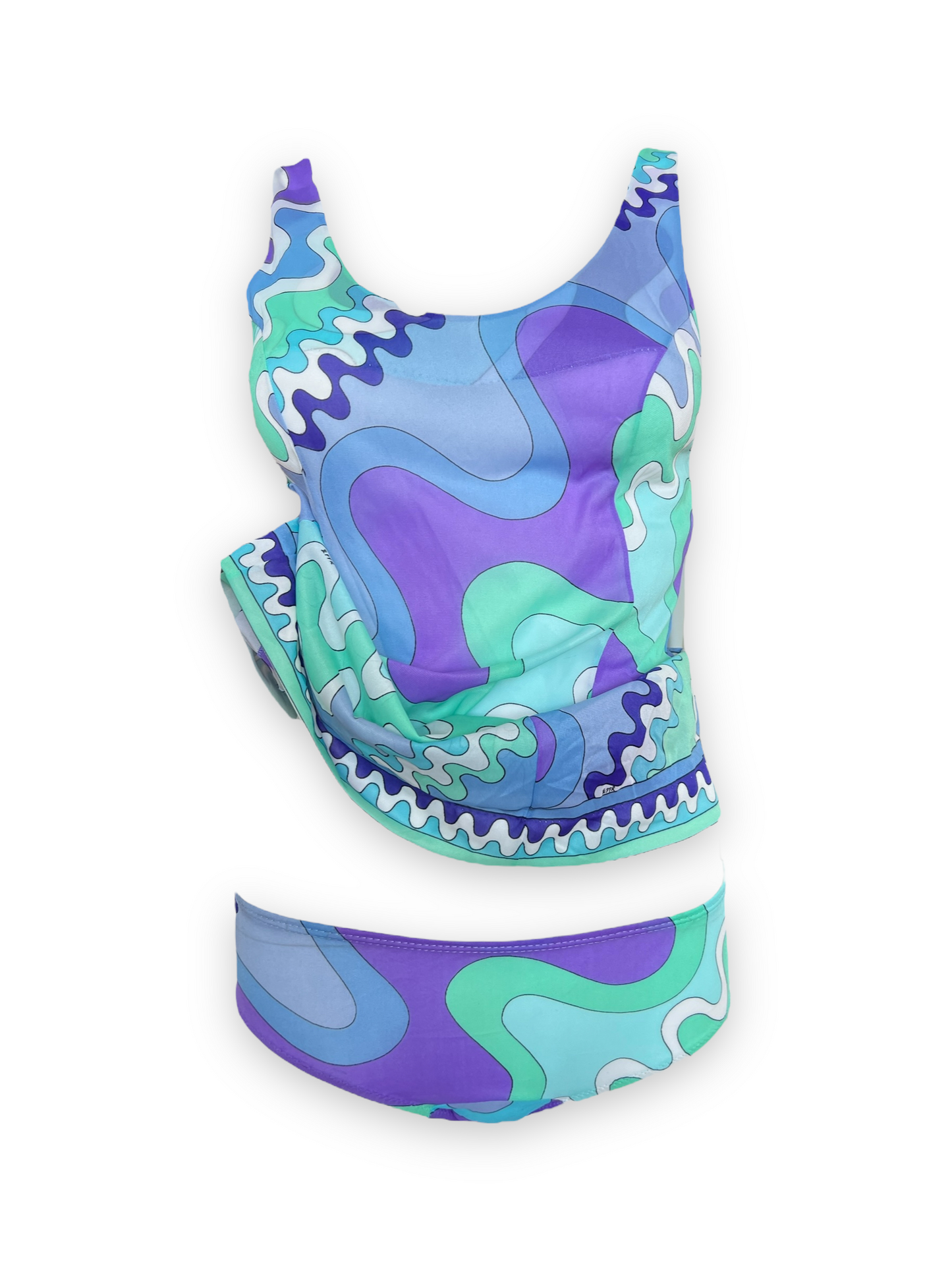 Emilio Pucci Semi-Sheer Lingerie Set