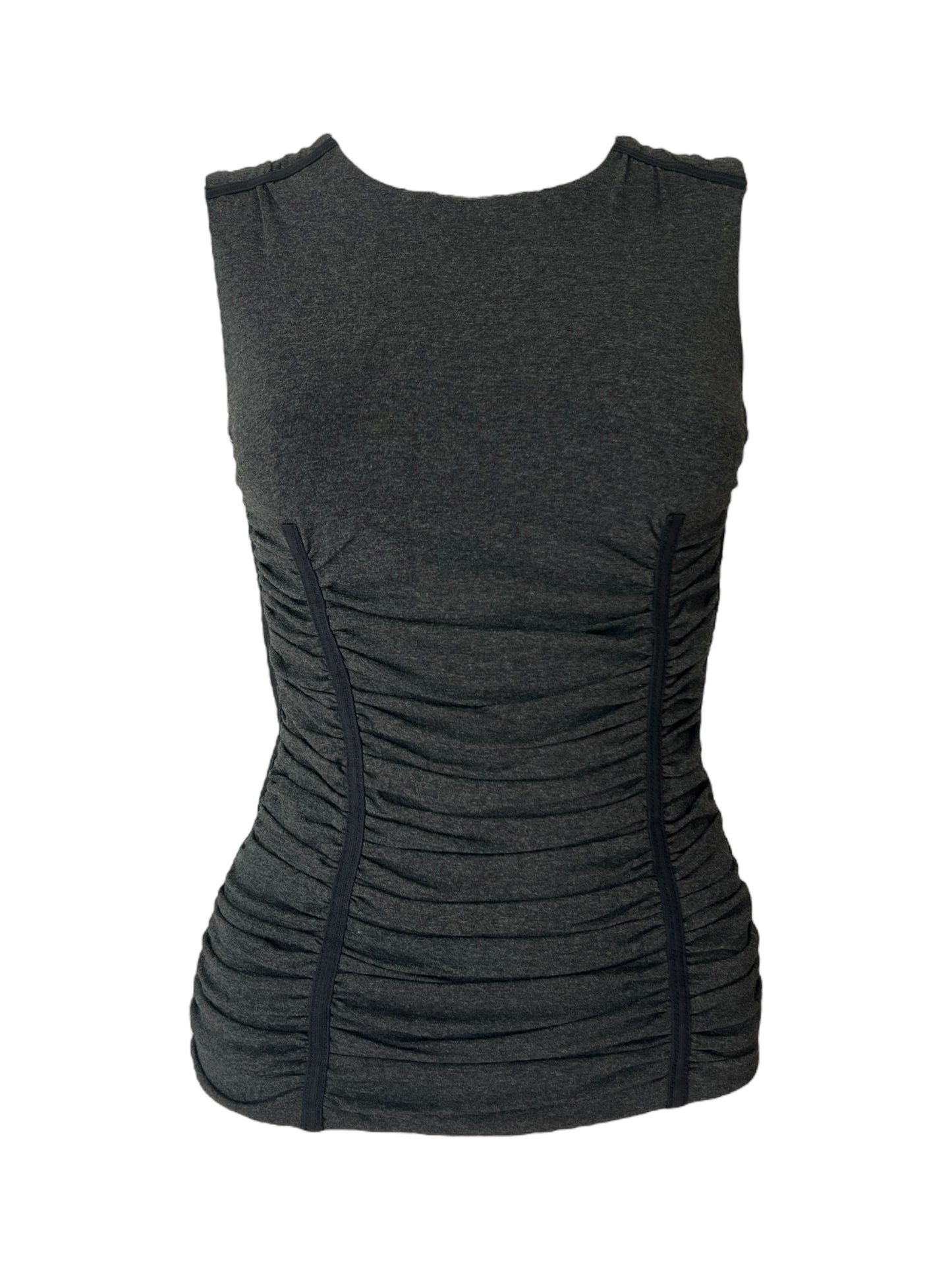 Dolce & Gabbana Ruched Corset Style Top