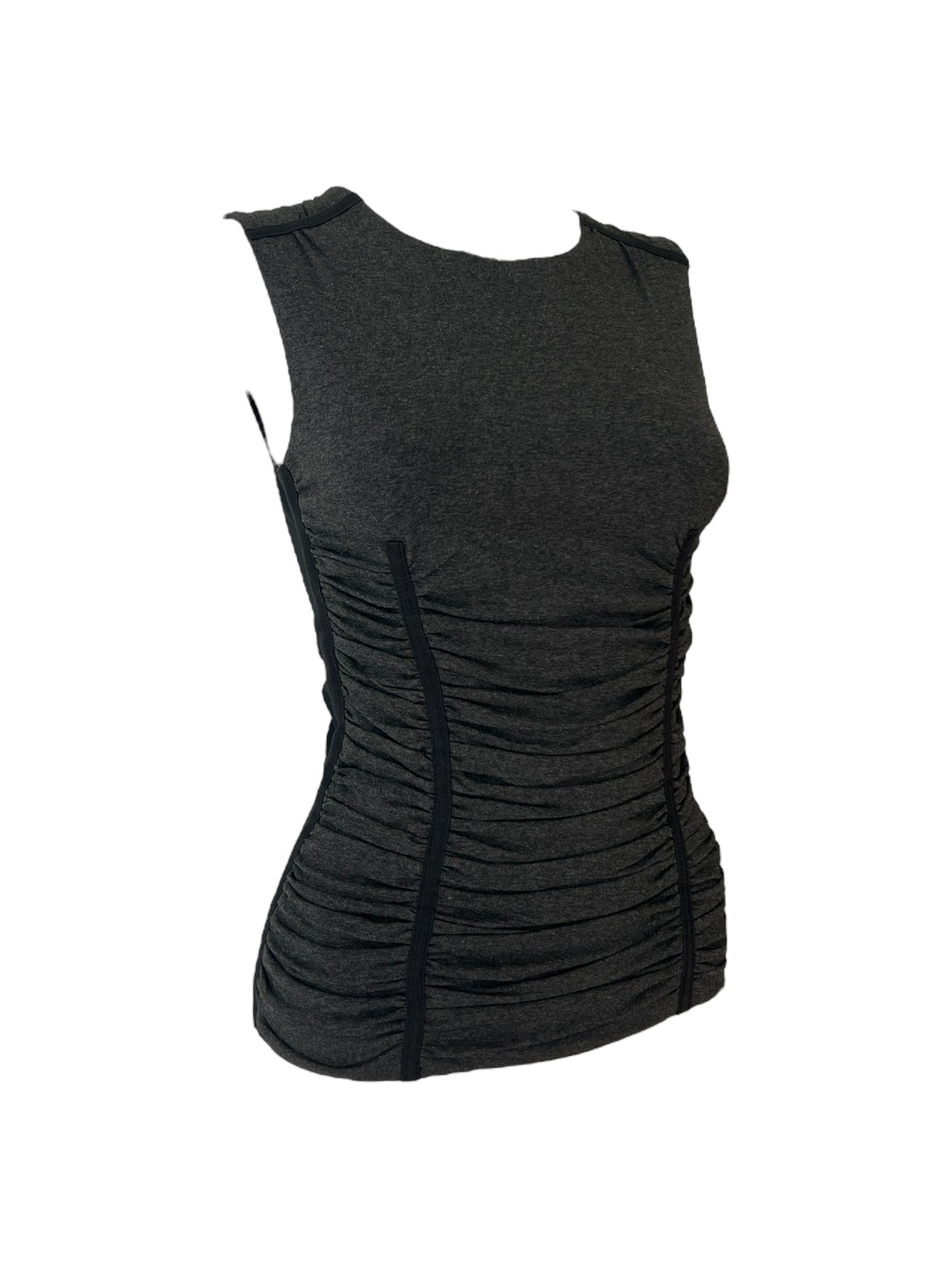 Dolce & Gabbana Ruched Corset Style Top