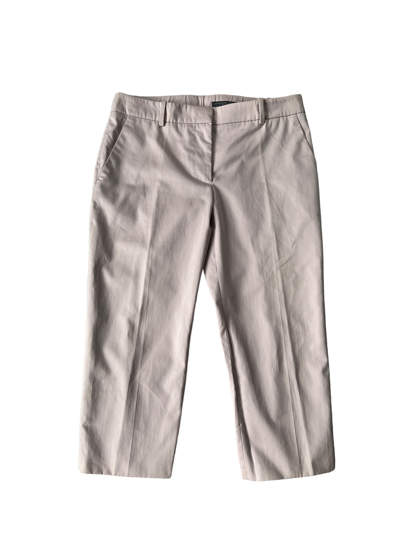 Alexander Mcqueen SS2007 Cropped Slacks - Pale Lavender