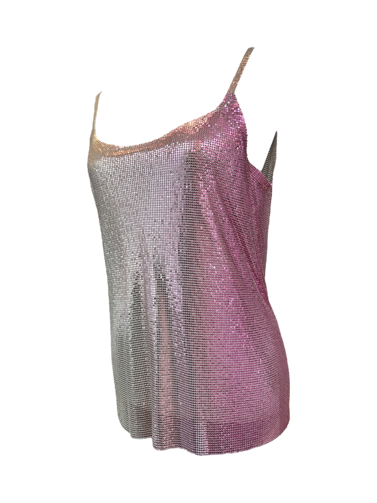 Vintage Gradient Chainmail Top