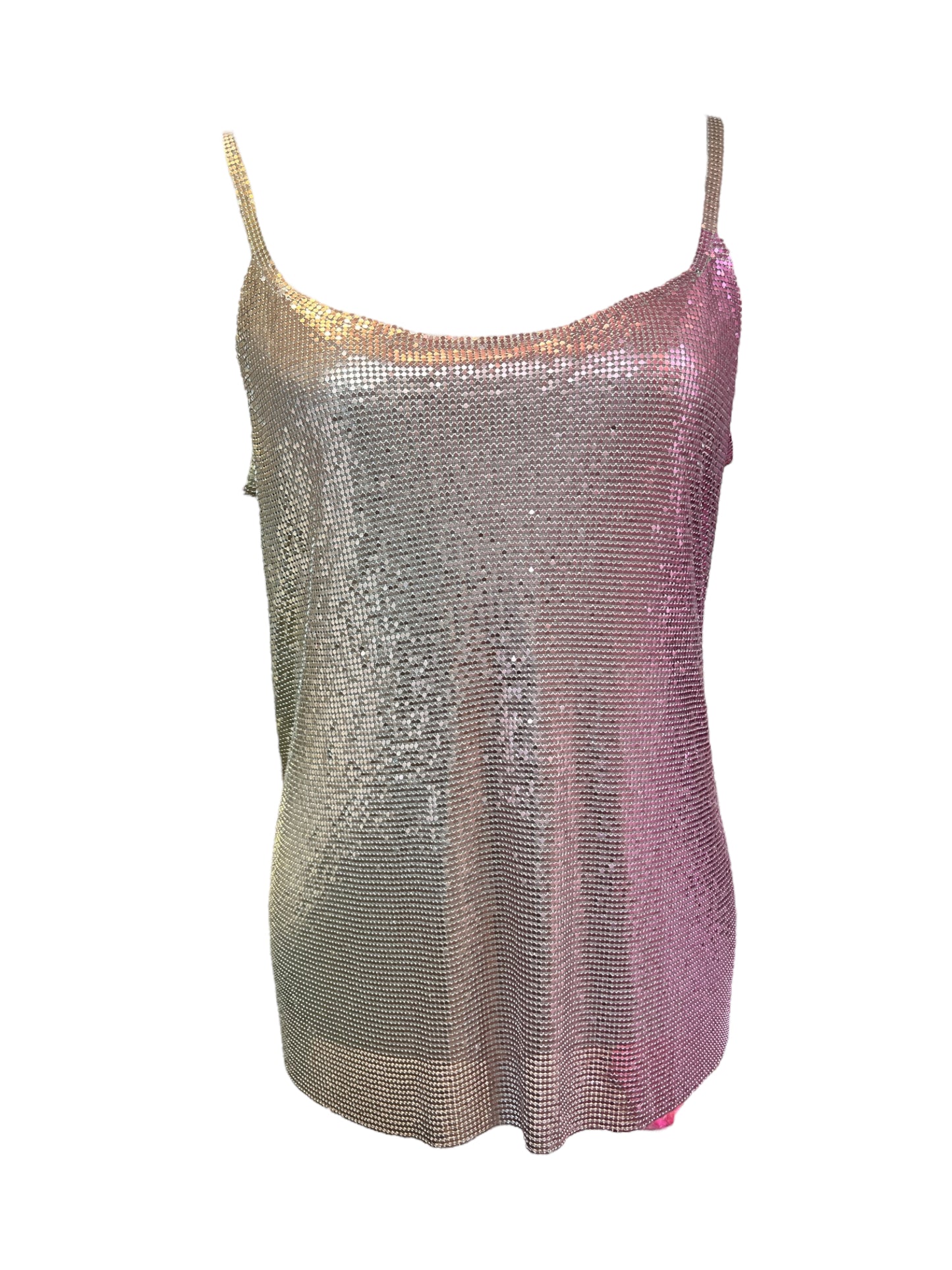 Vintage Gradient Chainmail Top