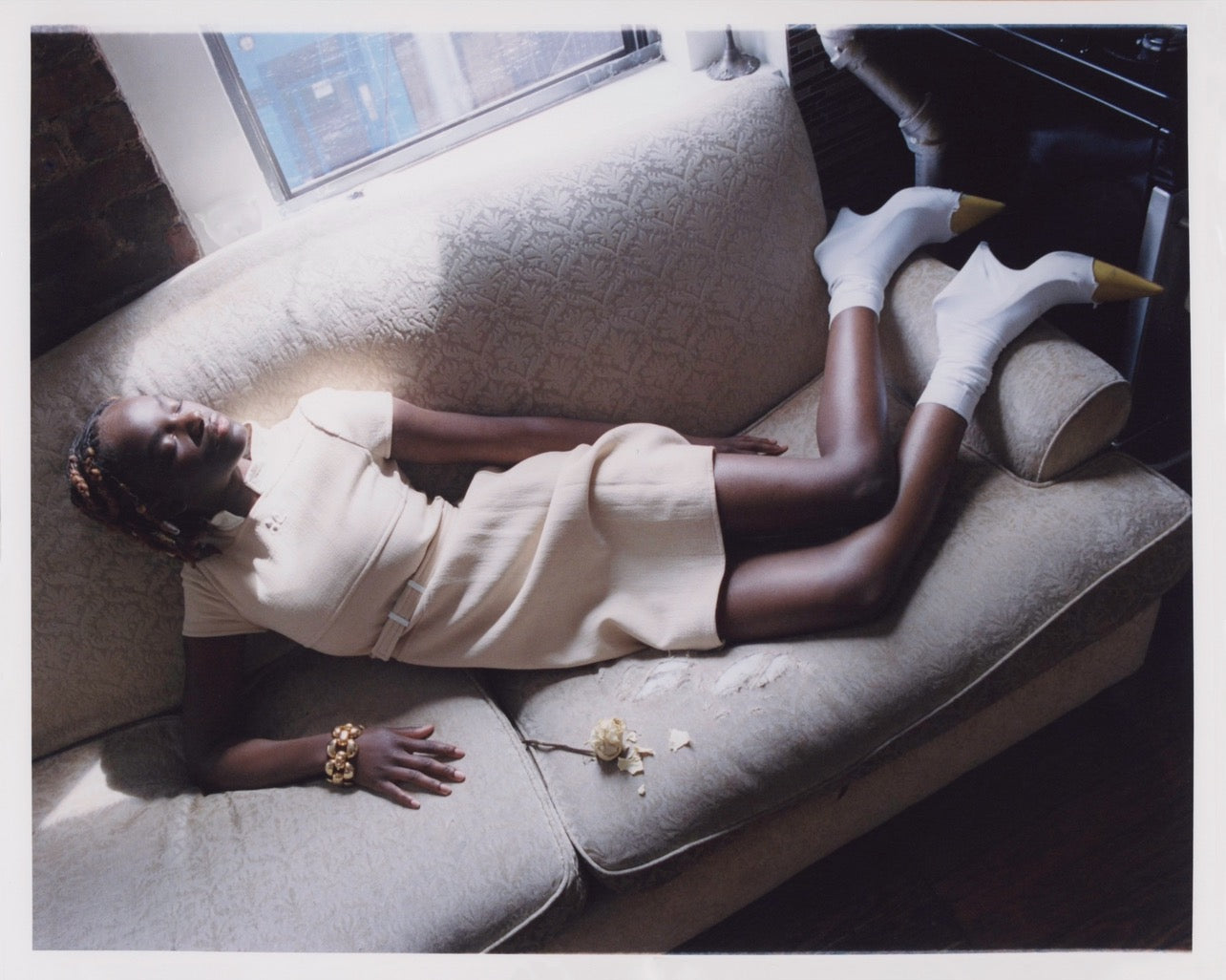 Courreges Late 60s Wool Dress