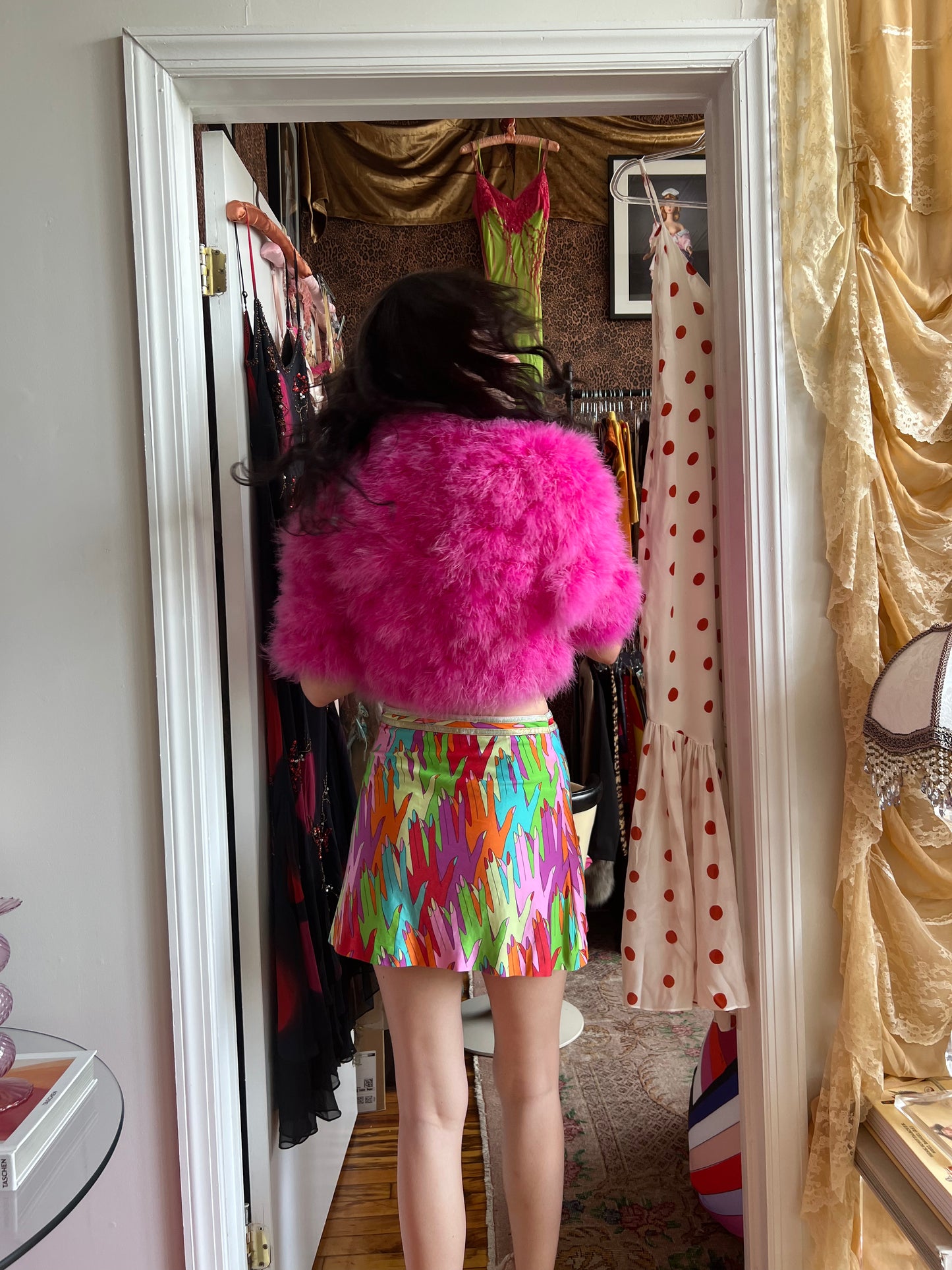 D&G Hand Print Skirt