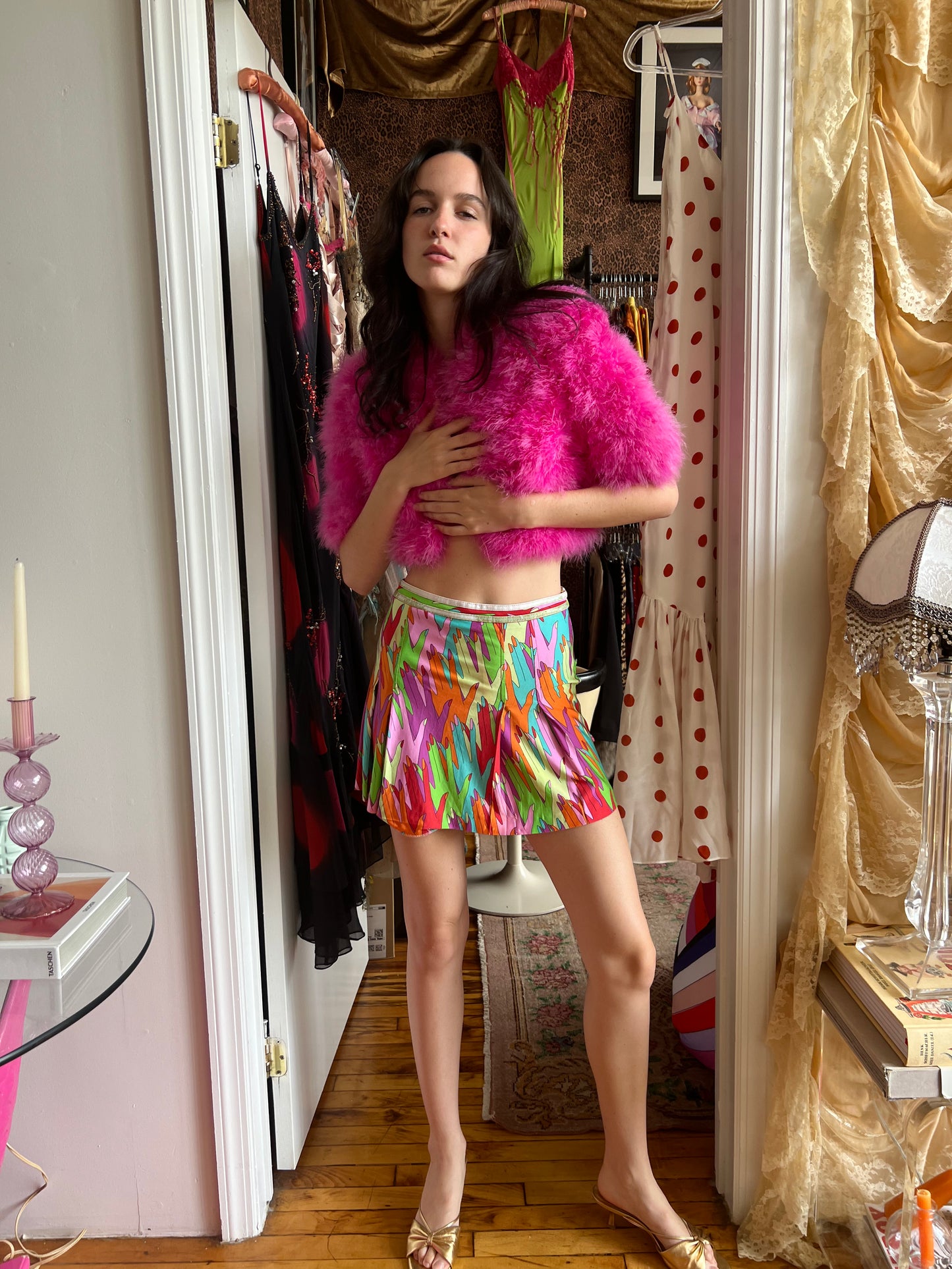 D&G Hand Print Skirt