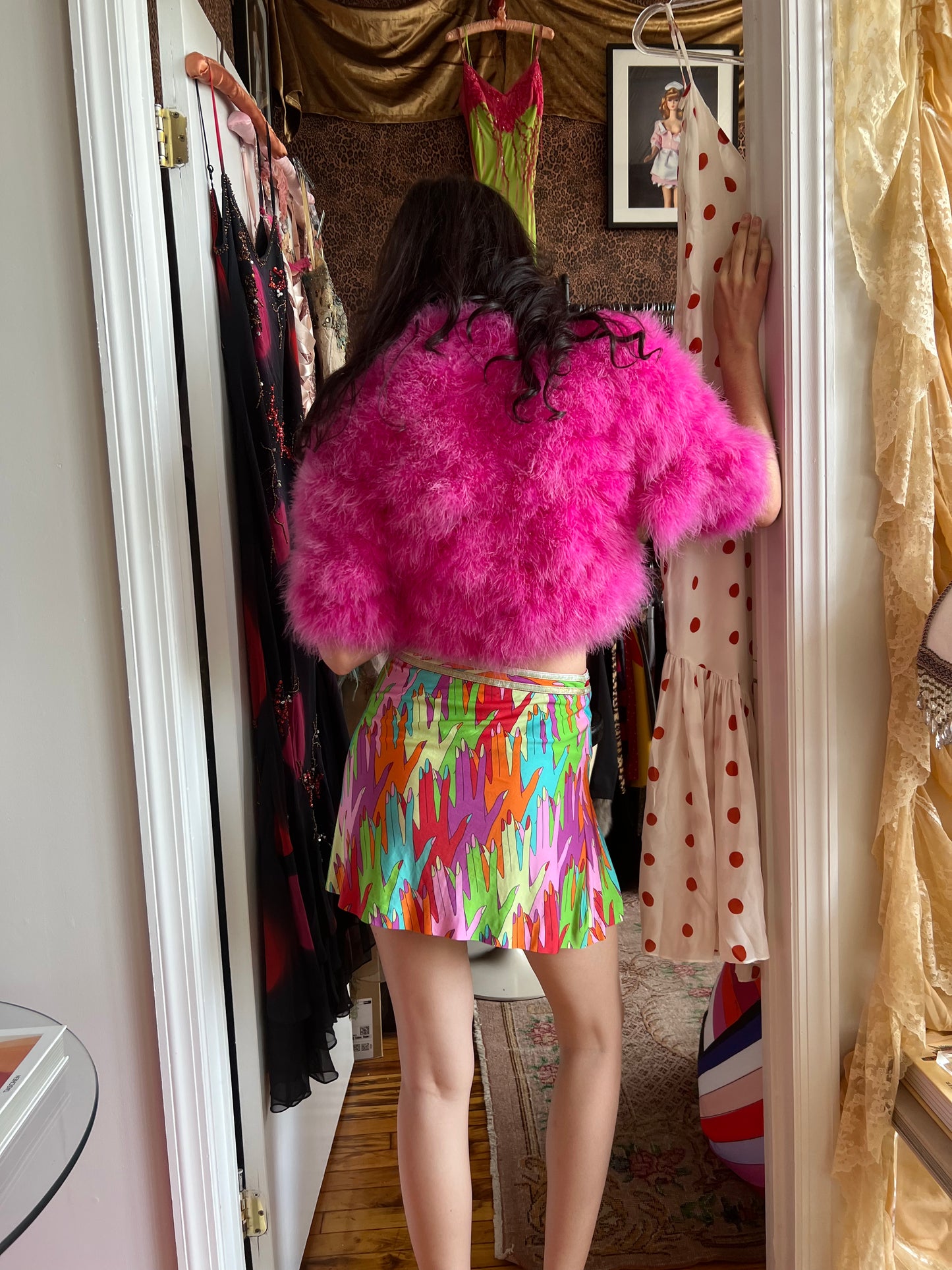 D&G Hand Print Skirt