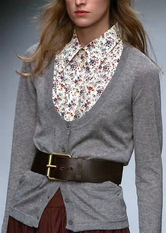 Miu Miu SS2002 Floral Button Up