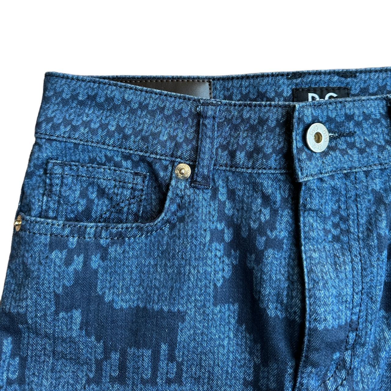 Dolce & Gabbana Fall 2010 Holiday Print Mini Skirt