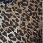 Dolce & Gabbana Cheetah Print Lace Up Top