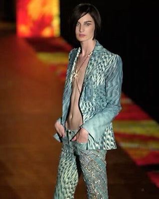 Roberto Cavalli SS2001 Glitter Jeans