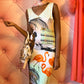 Custo Barcelona Vintage Graphic Dress