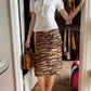 Dolce & Gabbana FW1996 Tiger Print Skirt