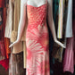 Roberto Cavalli SS2000 Floral Halter Tie Dress