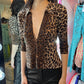 Dolce & Gabbana 1990s Leopard Cardigan