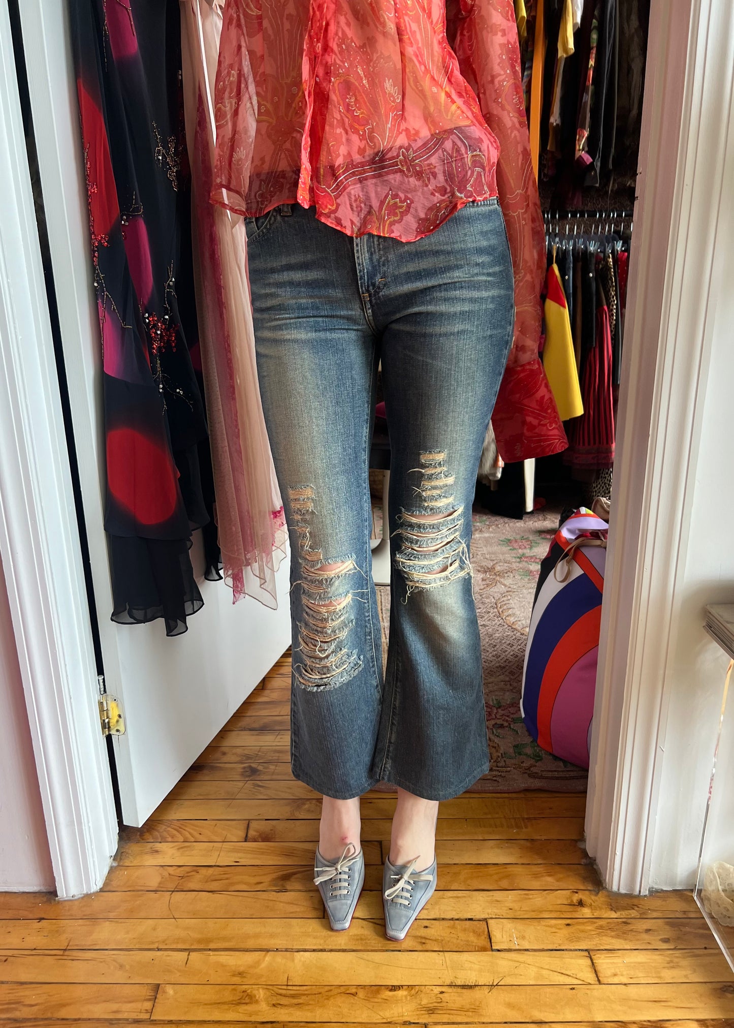 D&G Distressed Jeans