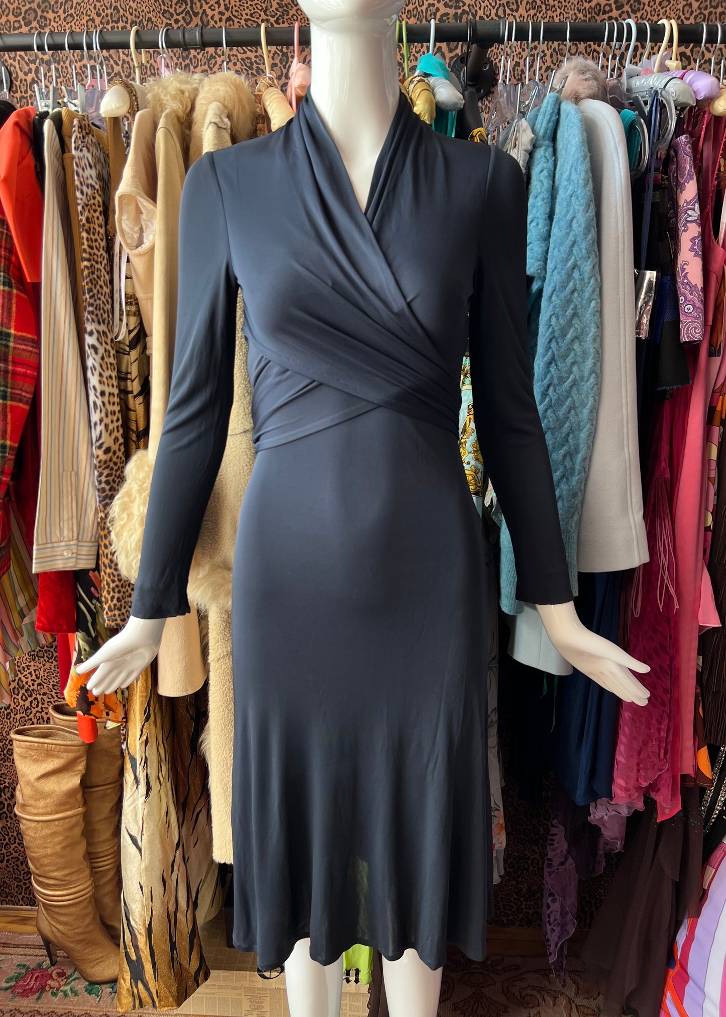 Gucci 00s Wrap Dress
