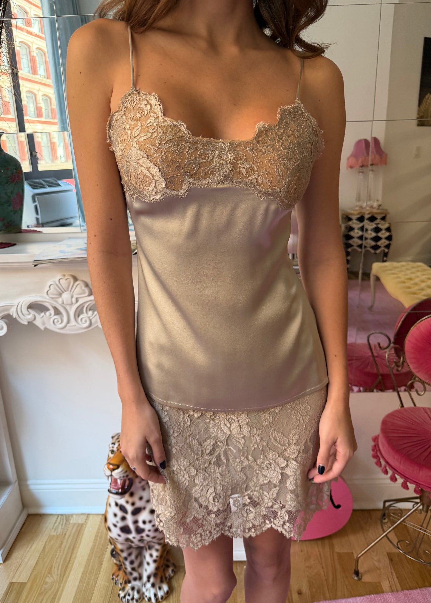 Valentino 90s Lace/Silk Set