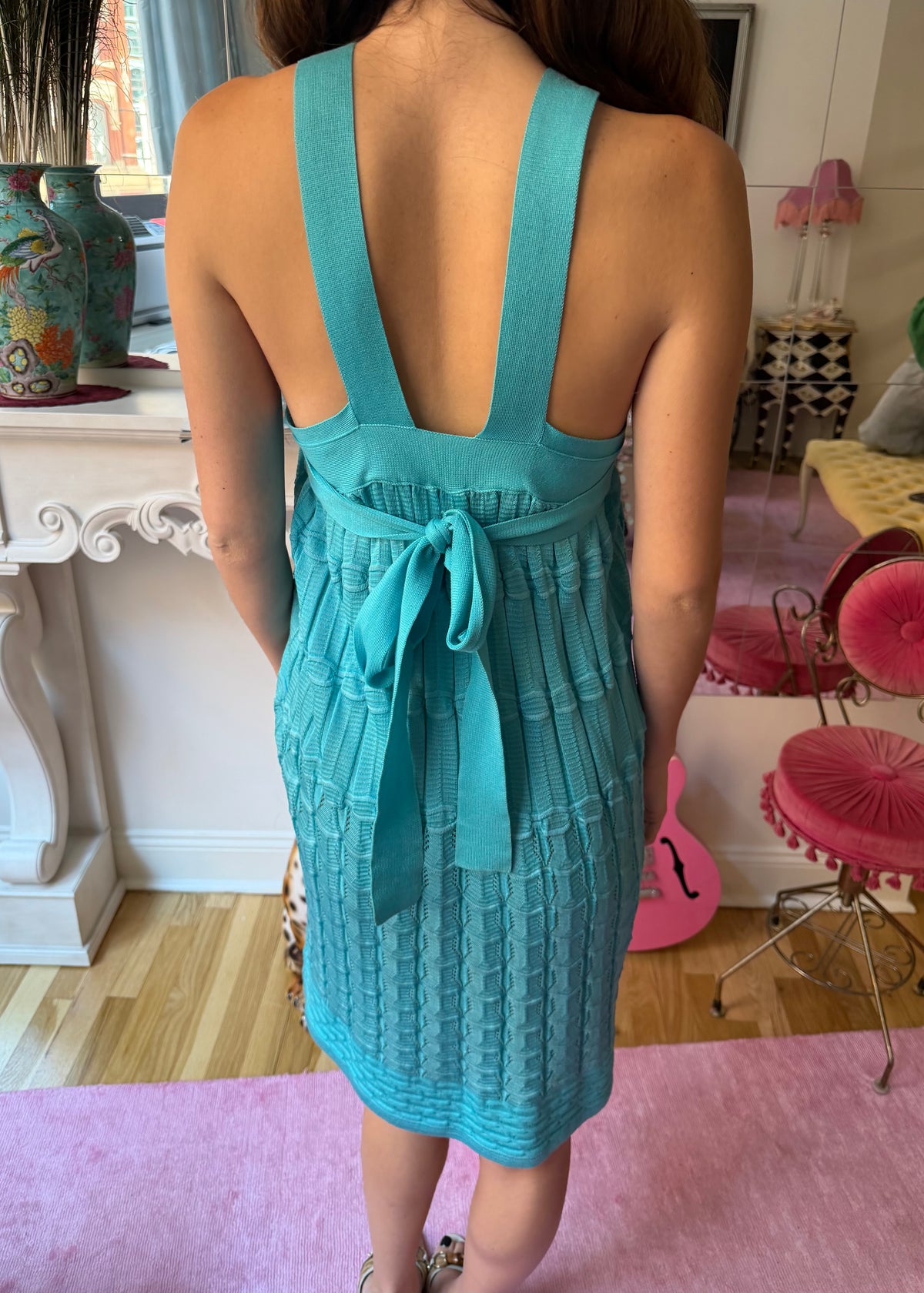 Missoni Knit Halter Dress
