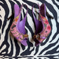 Gucci Horsebit Bamboo Floral Print Heels
