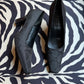 Gucci Monogram Black Heel