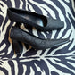 Gucci Monogram Black Heel