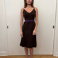 Prada FW2000 Brown Wool Midi Dress