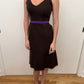 Prada FW2000 Brown Wool Midi Dress