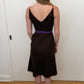 Prada FW2000 Brown Wool Midi Dress