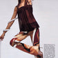 Dolce & Gabbana SS2002 Leather Patchwork Pants