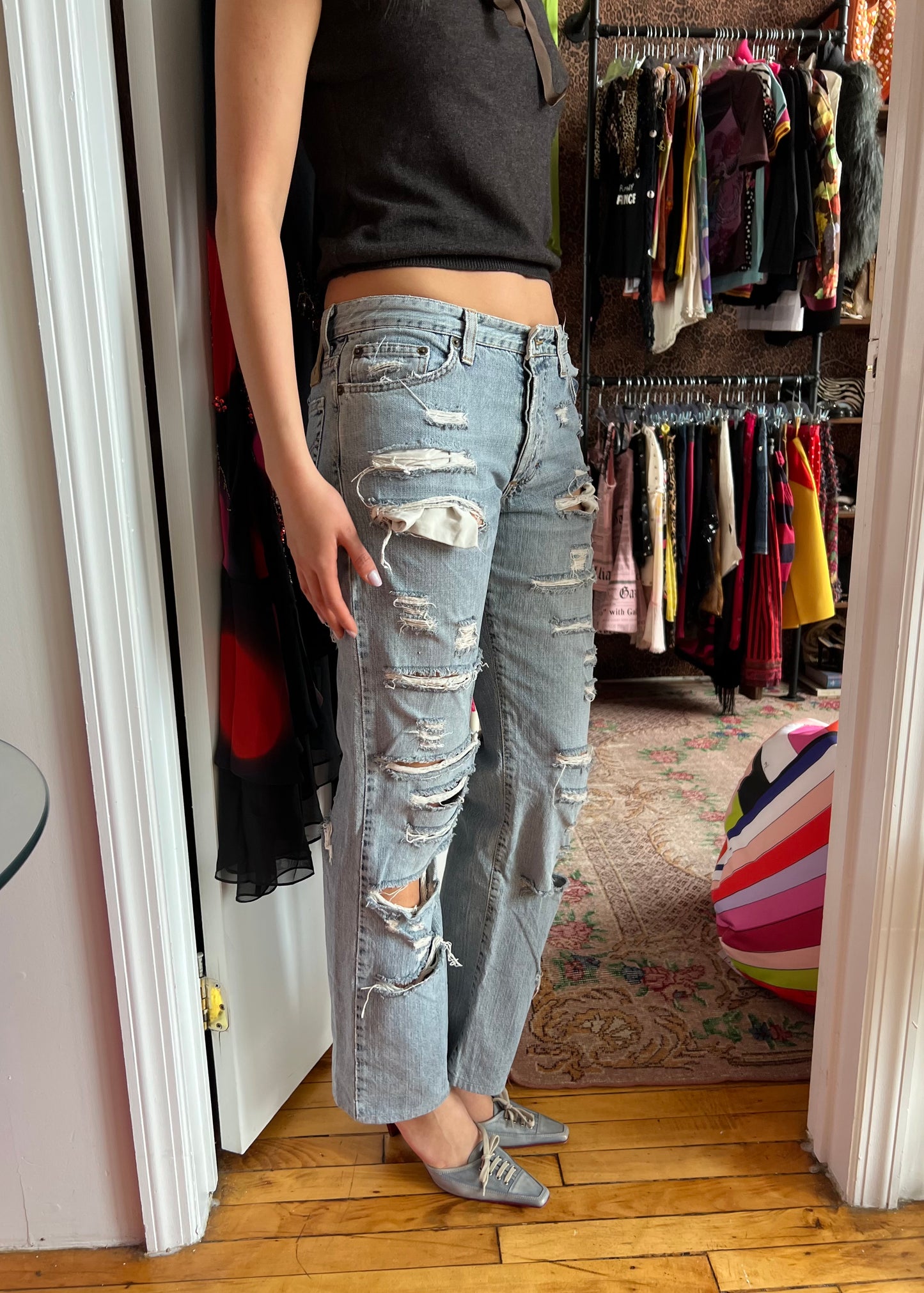 D&G Distressed Jeans