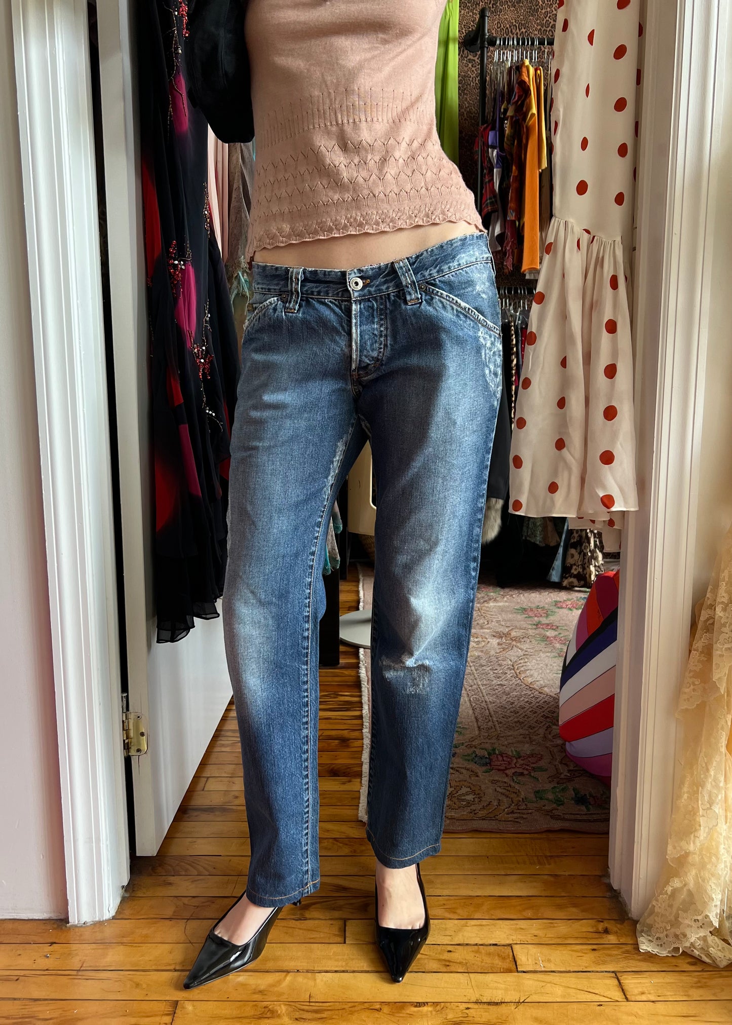 D&G Distressed Jeans